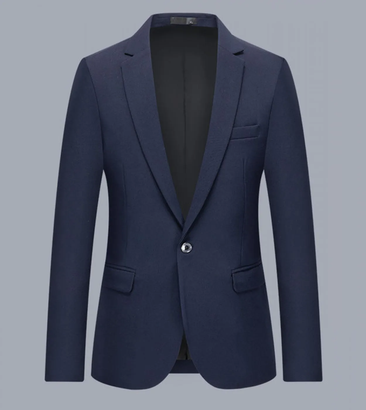 2022 Abito da uomo Primavera e autunno Nuovo tinta unita Slim One Button Casual Business Giacche formali Cappotti Blazer