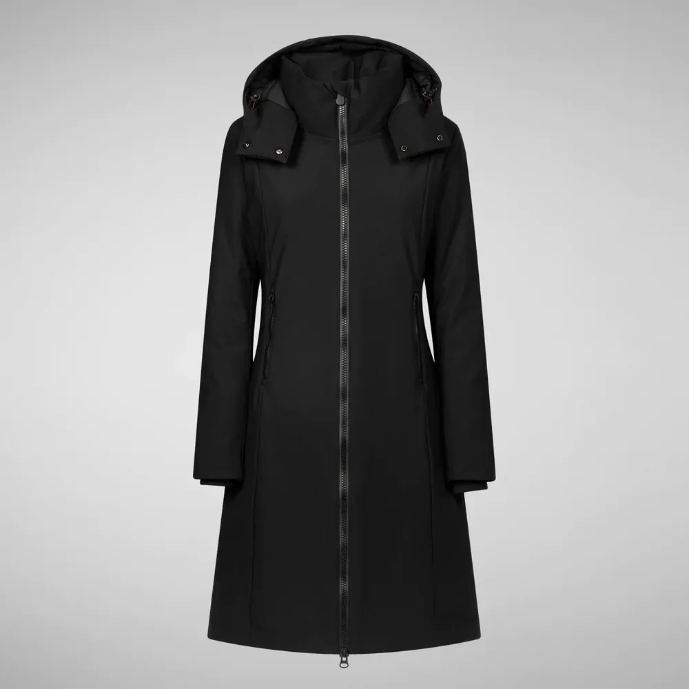 Alkinia Long Jacket / Black