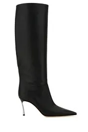 Black leather Superblade boots    
