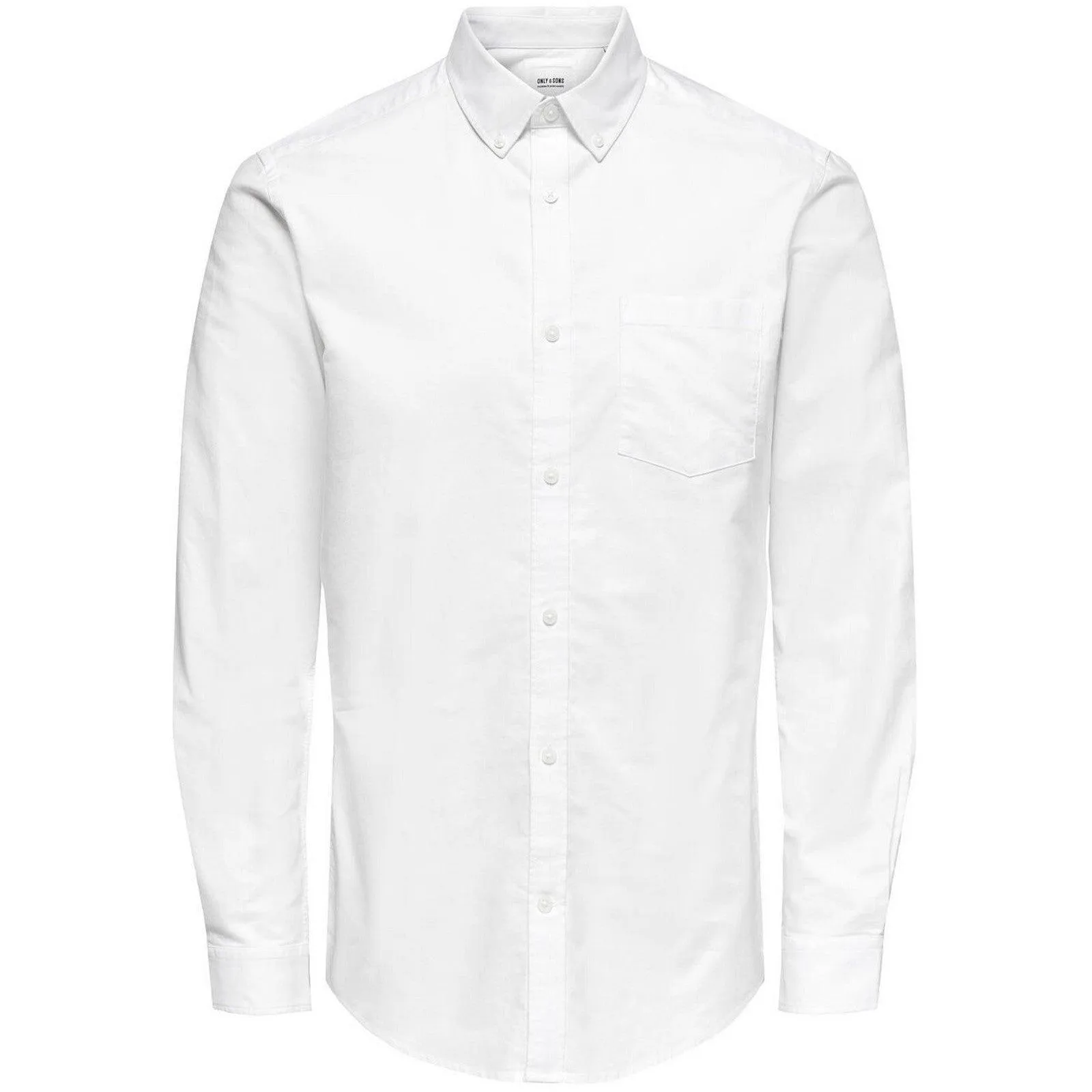 Camicie casual Uomo Only & Sons - Onsneil Ls Oxford Shirt - Bianco