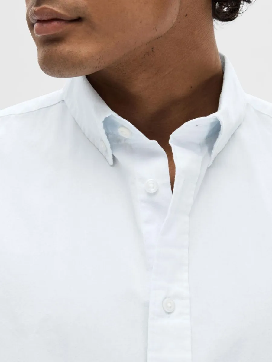 CAMICIE Uomo SELECTED 16092564 SLIMRICK-POPLIN LIGHT BLUE