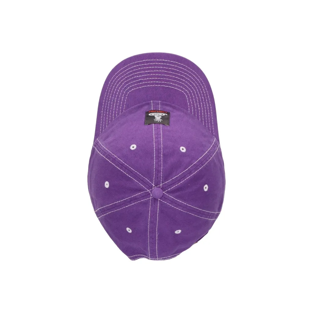 cappellino visiera curva uomo inner peace cap PURPLE