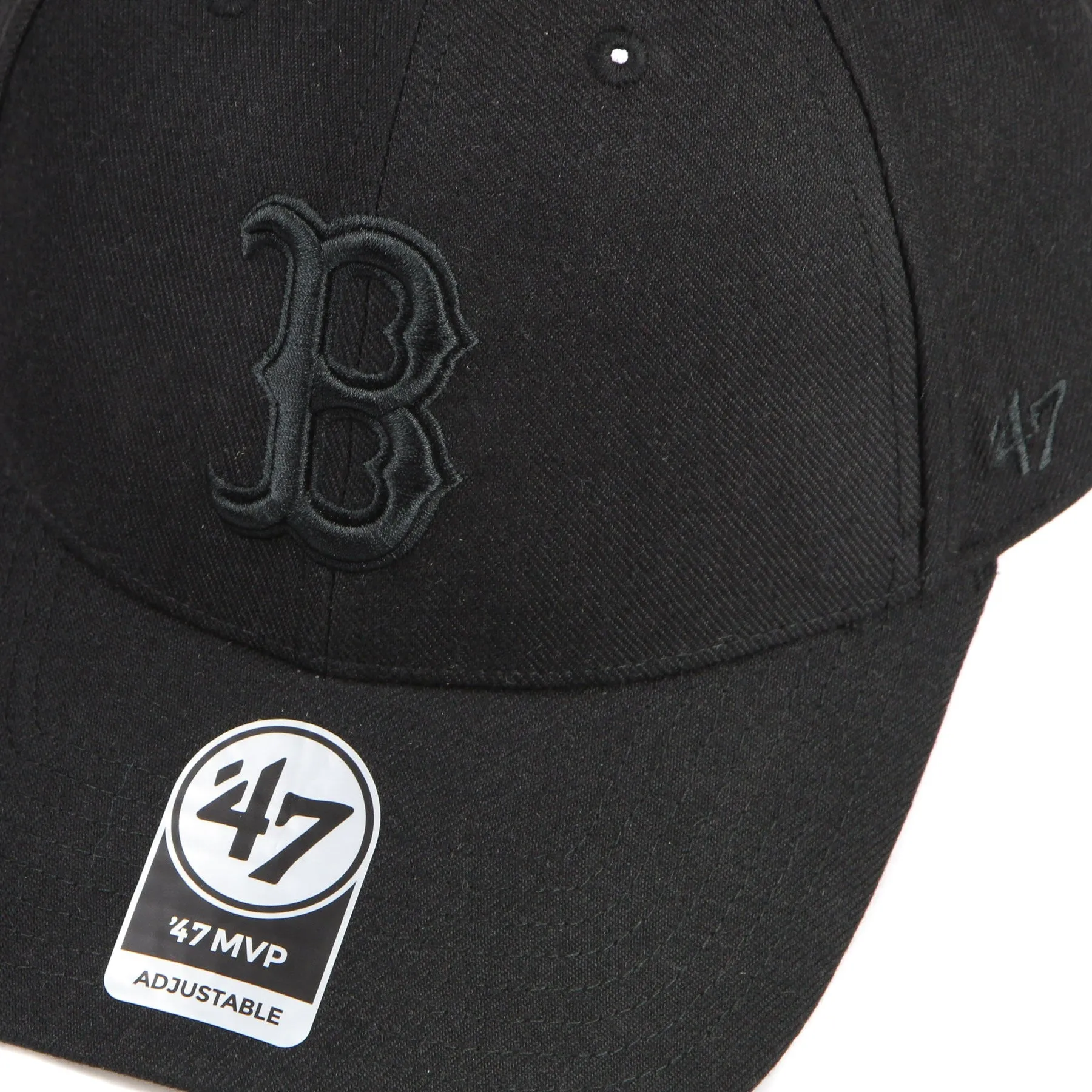 Cappellino Visiera Curva Uomo Mlb Mvp Snapback Bosred Black/black