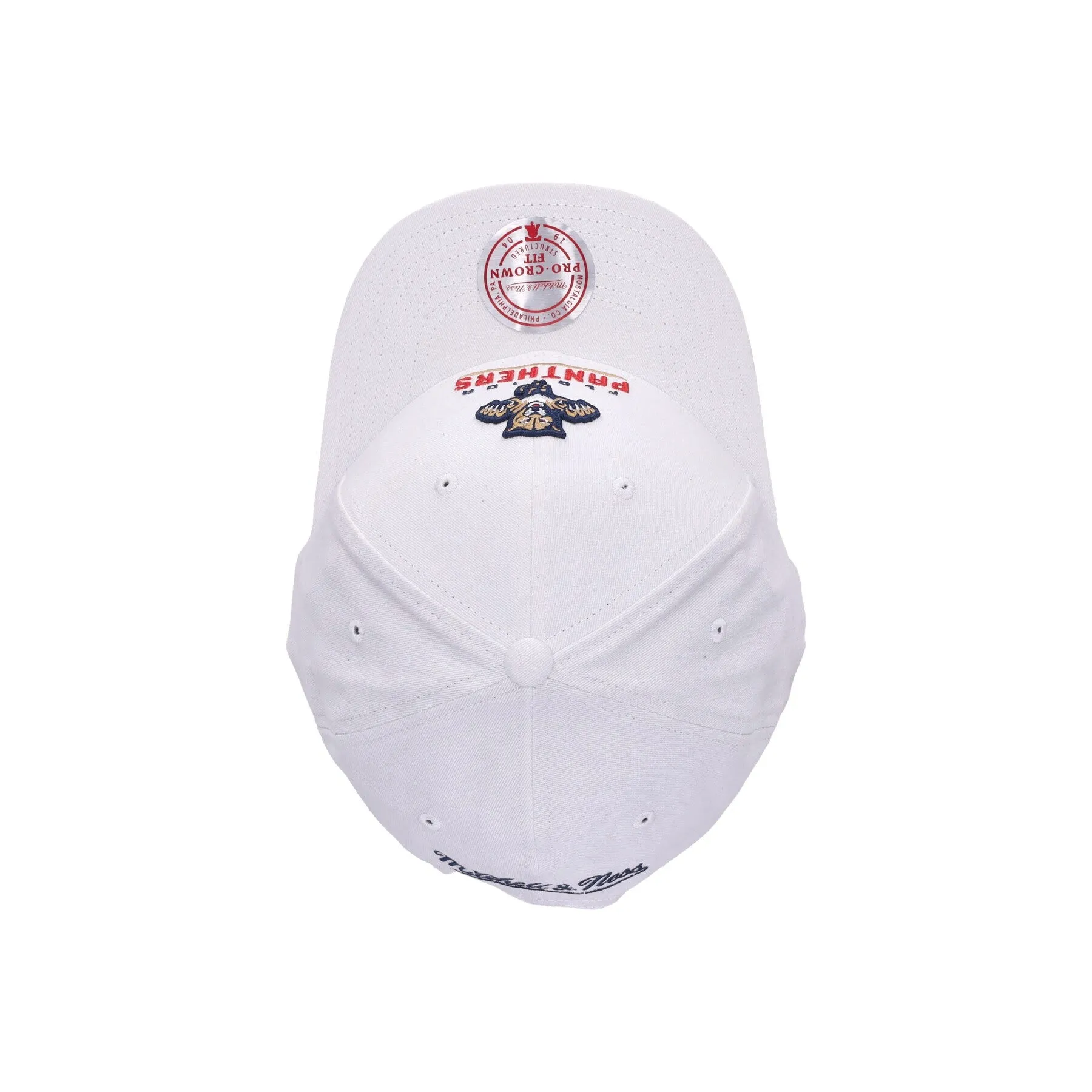Cappellino Visiera Curva Uomo Nhl All In Pro Snapback Flopan White