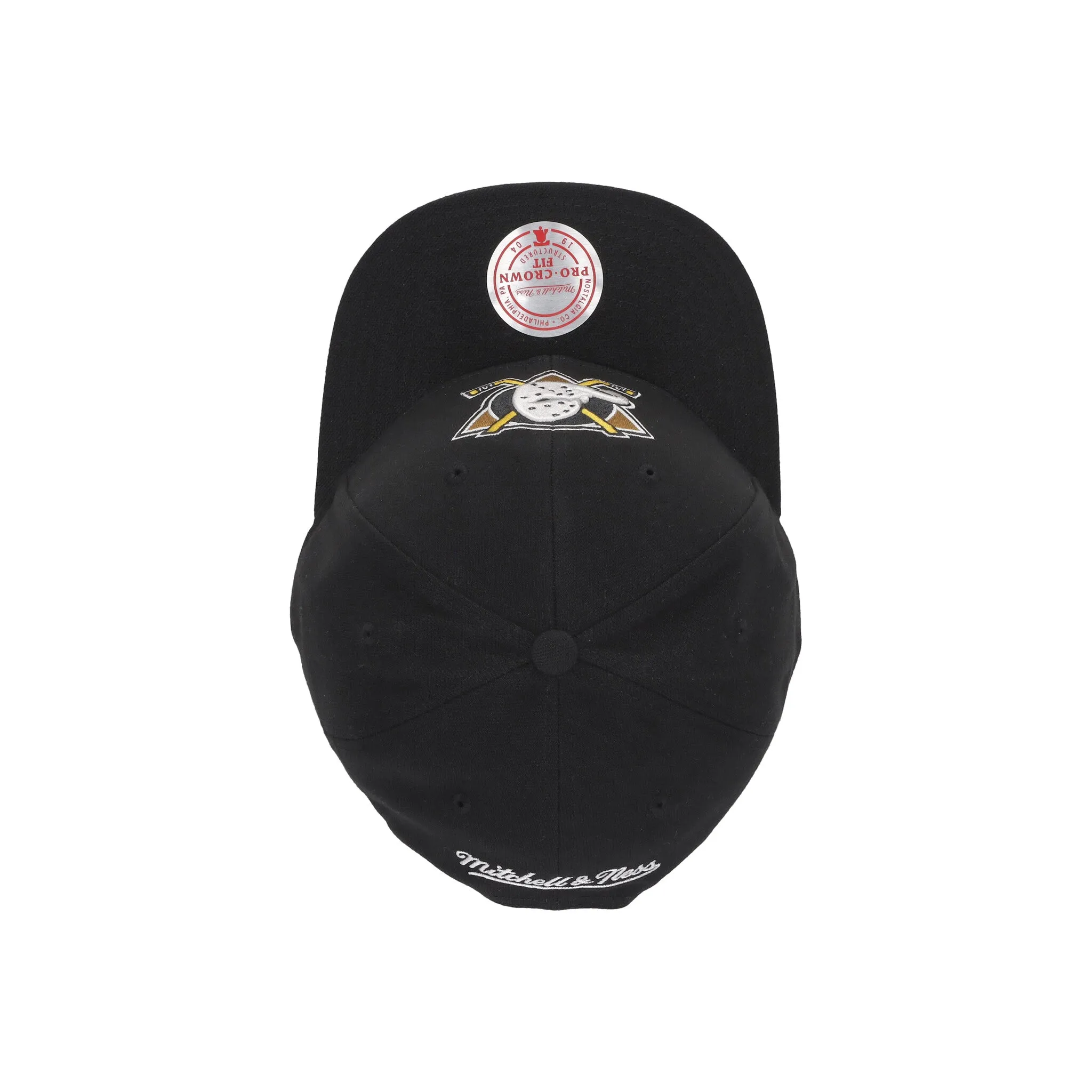 Cappellino Visiera Curva Uomo Nhl Team Ground 2.0 Pro Snapback Anaduc Black