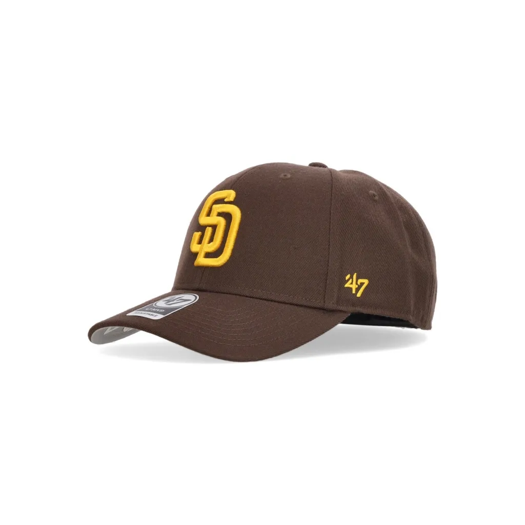 cappellino visiera piatta uomo mlb mvp sadpad BROWN