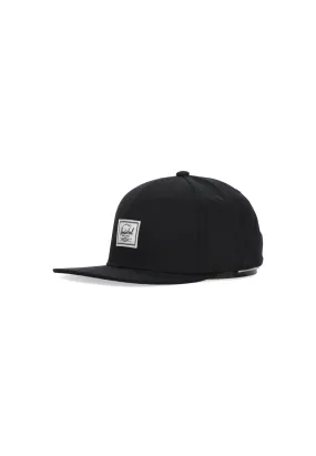 Cappellino Visiera Piatta Uomo Whaler 6panel Cap Black
