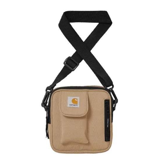 CARHARTT WIP Essentials Bag, Small Peanut - Borsa a Tracolla Marrone    
