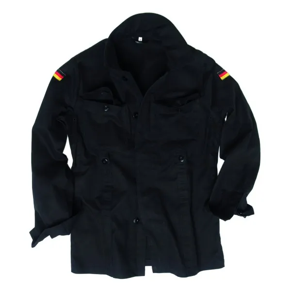 Casacca Tedesca Moleskin Nero