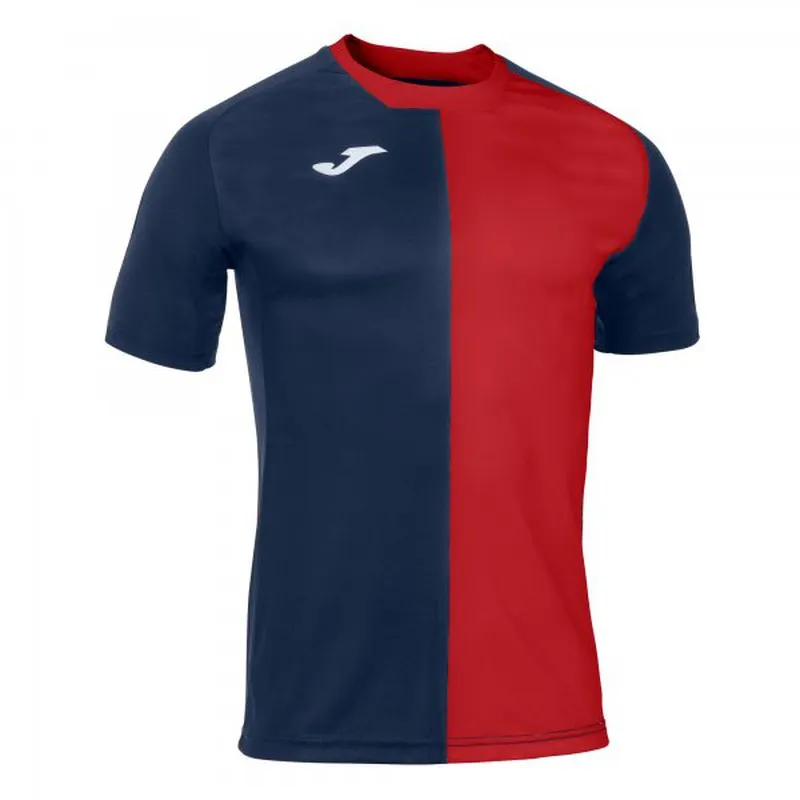 City T-Shirt Dark Navy-Red S/S