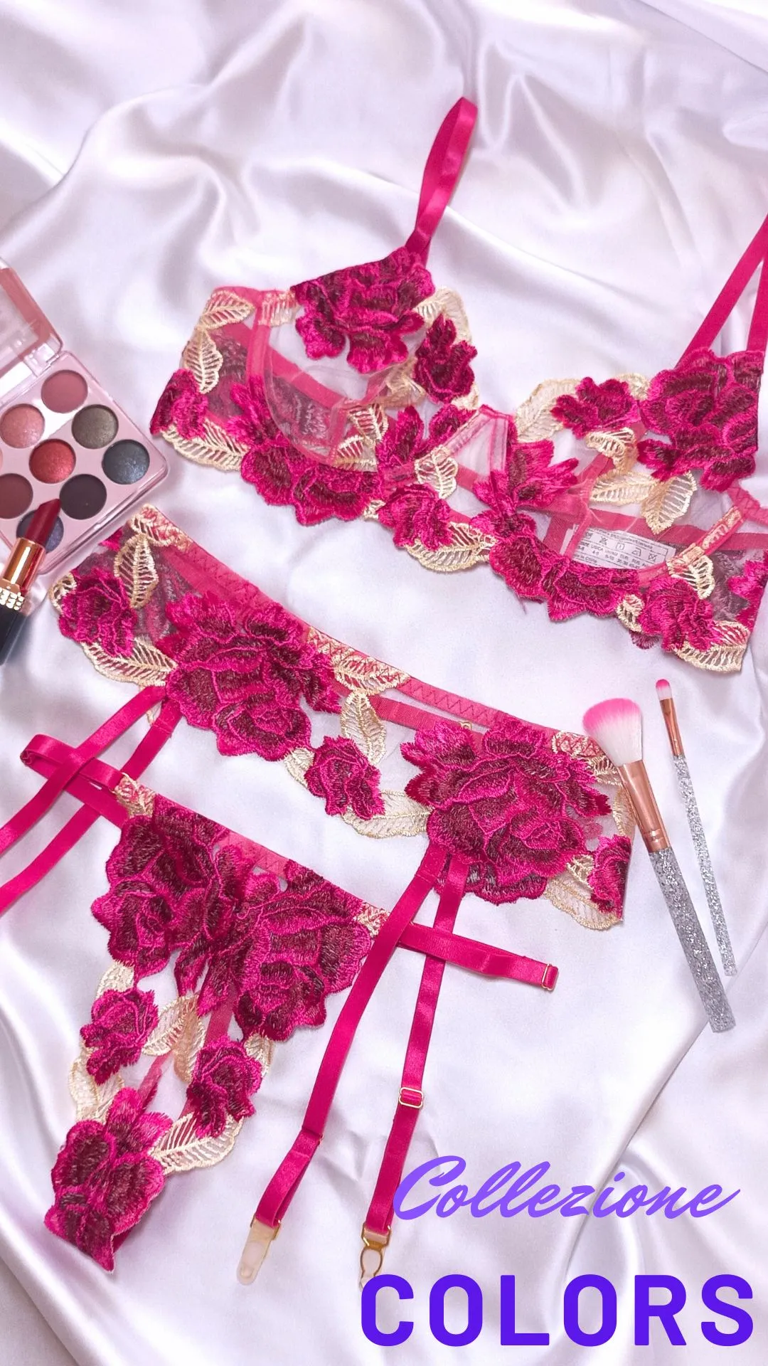 Completino intimo INT611 fucsia