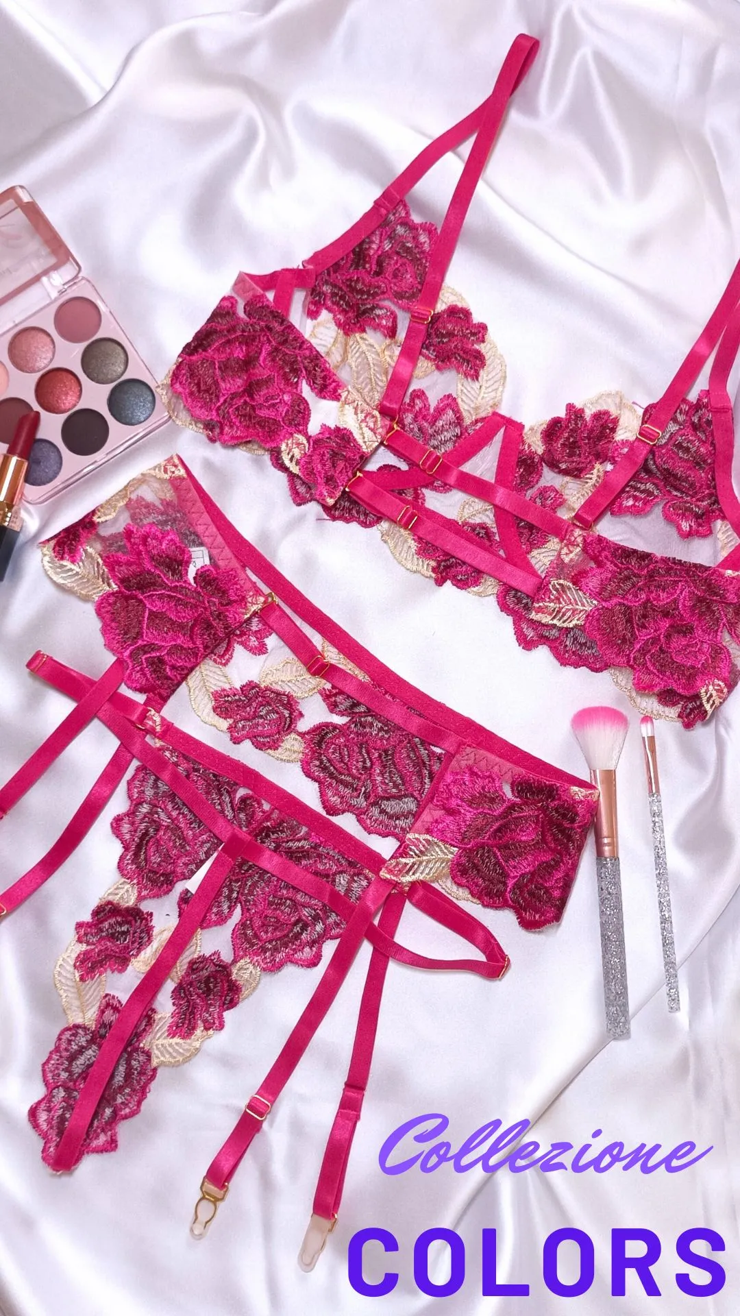 Completino intimo INT611 fucsia