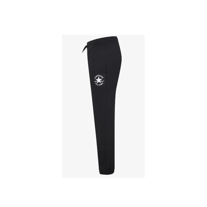 Converse Sustainable Core Jogger Pantalone Felpato Nero Junior Bimbo