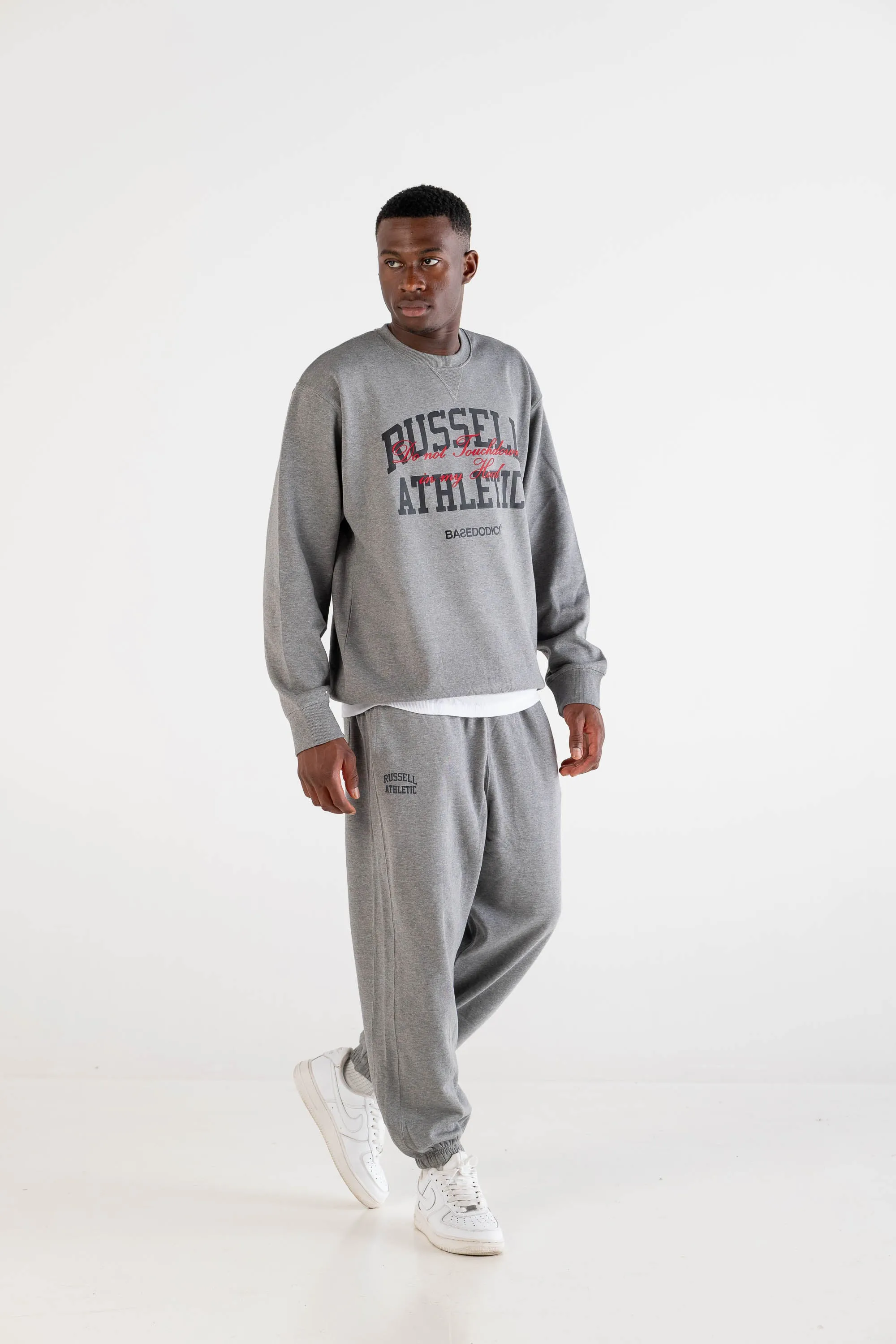Crewneck “RUSSELLxBASEDODICI Touchdown Grey
