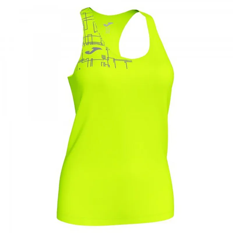 Elite Viii Tank Top Fluor Yellow