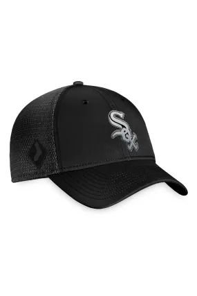 Fanatics MLB Chicago White Sox Iconic Gradient Structured Black - Cappellino trucker