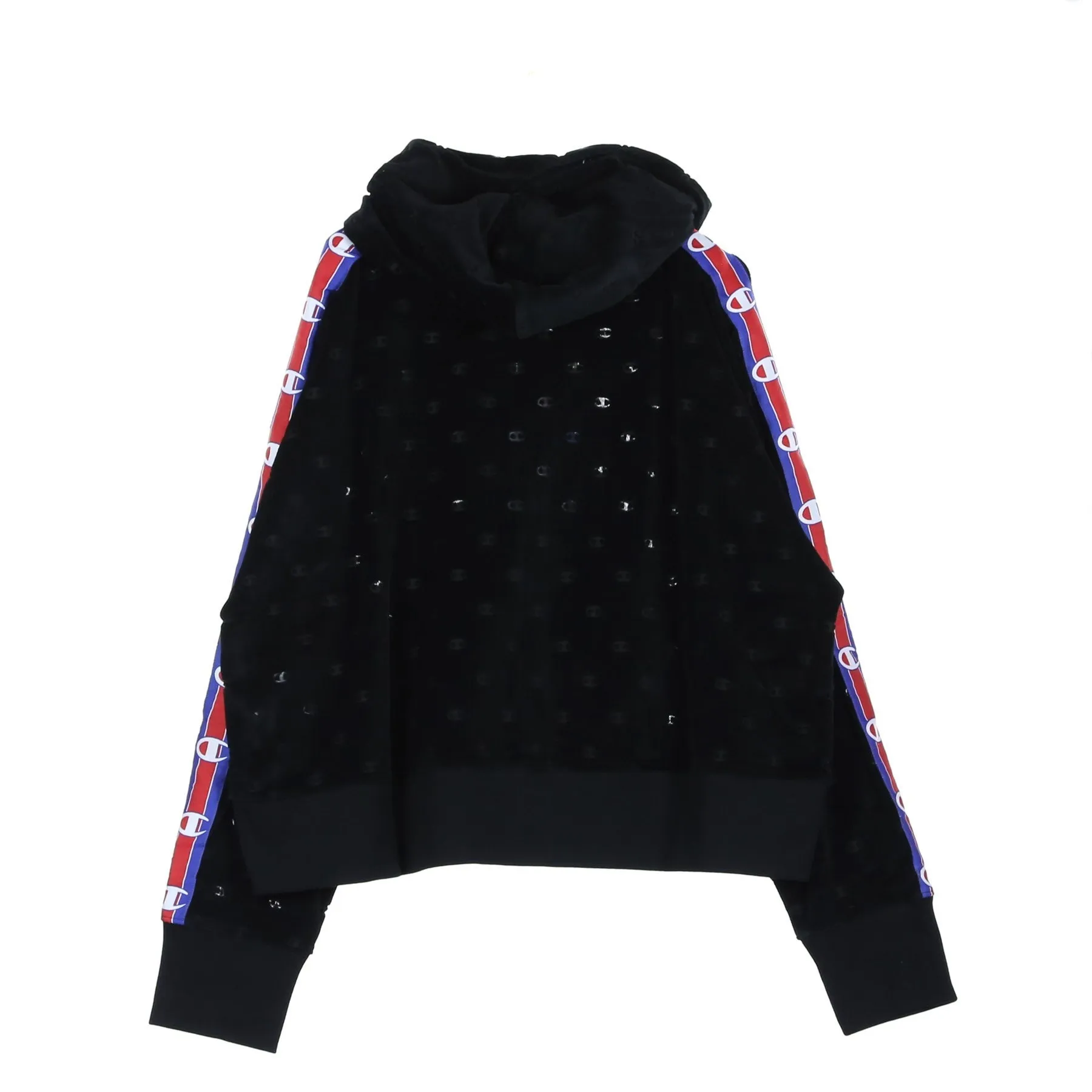 Felpa Cappuccio Donna Hooded Sweatshirt Black