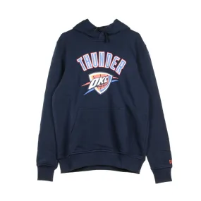 Felpa Cappuccio Uomo Team Logo Po Hoody Oklthu Obsidian Blue