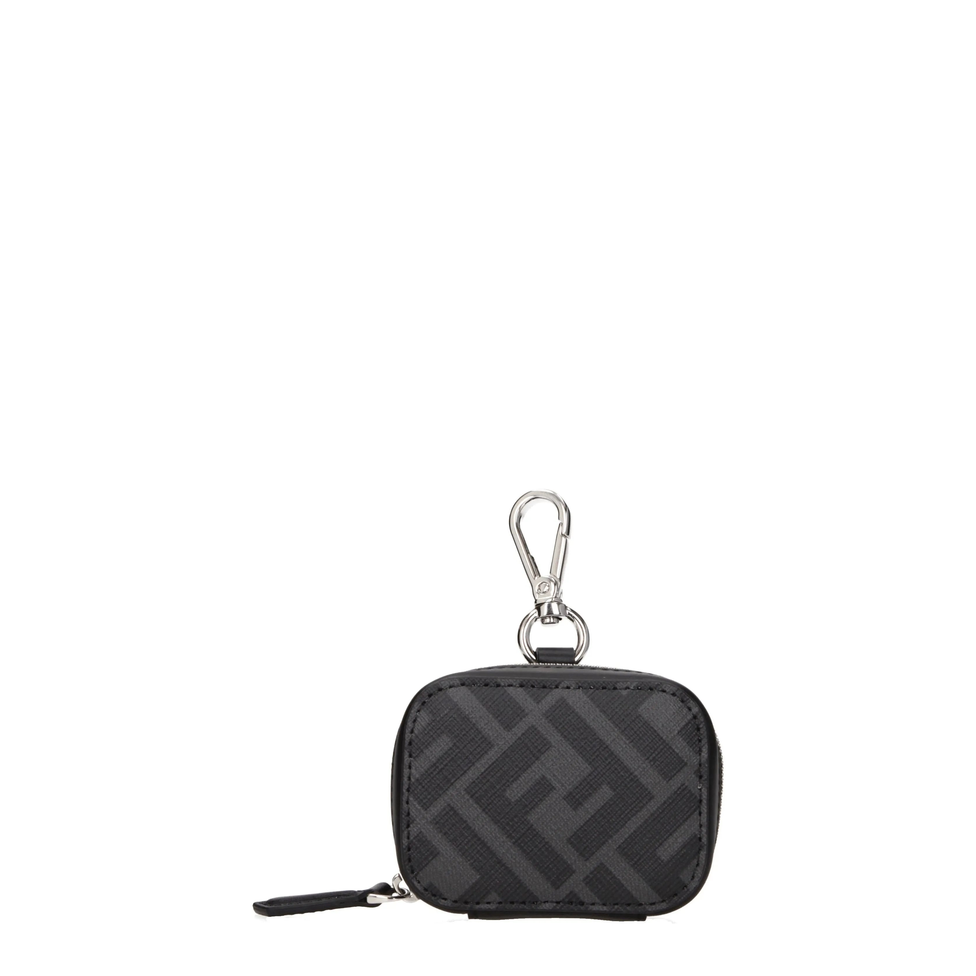 Fendi Idee regalo Airpods case Uomo Tessuto Nero