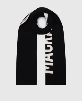 Mackage Sciarpa reversibile Juno-Z con motivo logo jacquard JUNOZ