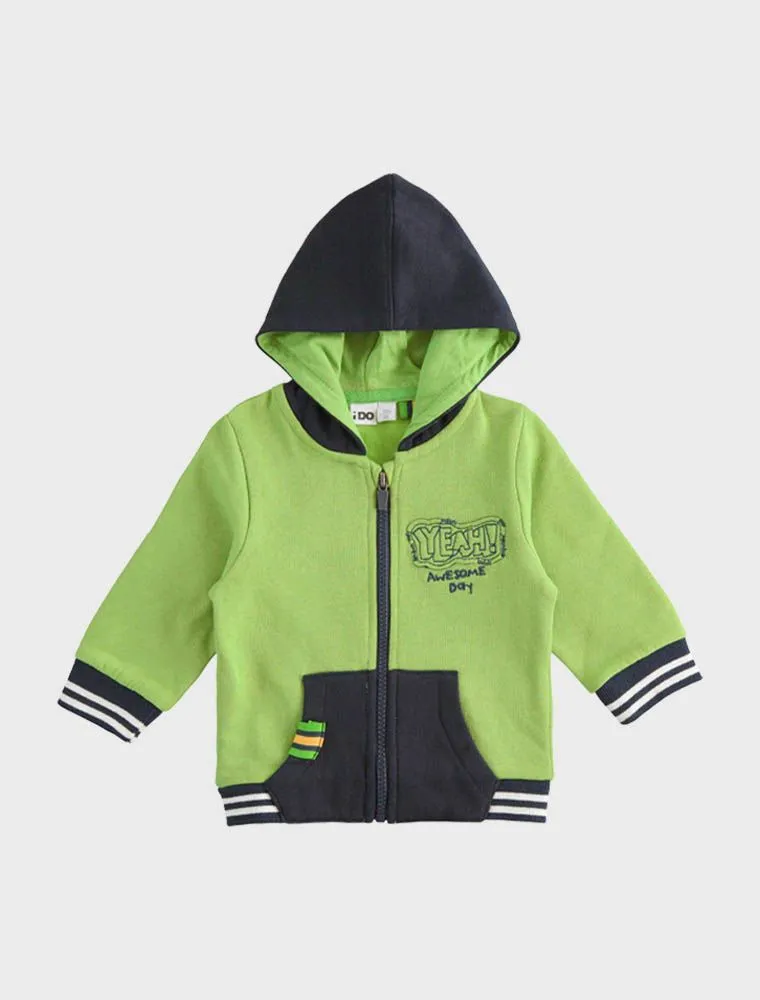Maglia In Felpa Aperta I Do - Verde