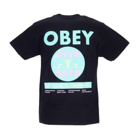 Maglietta Uomo Global Eyes Classic Tee Black