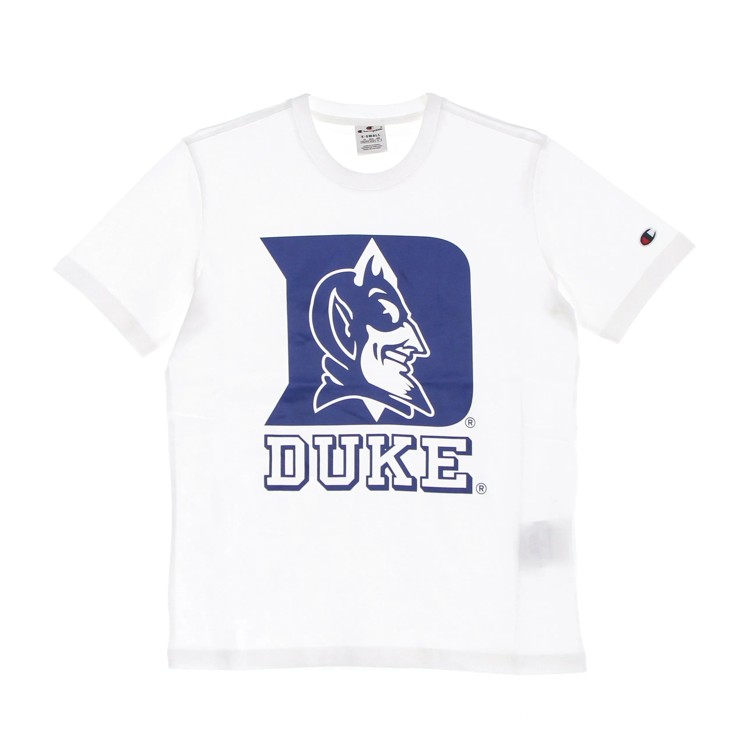 Maglietta Uomo Ncaa Tee Dukdev White