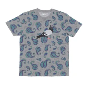Maglietta Uomo Pigeon Logo Tee Teal