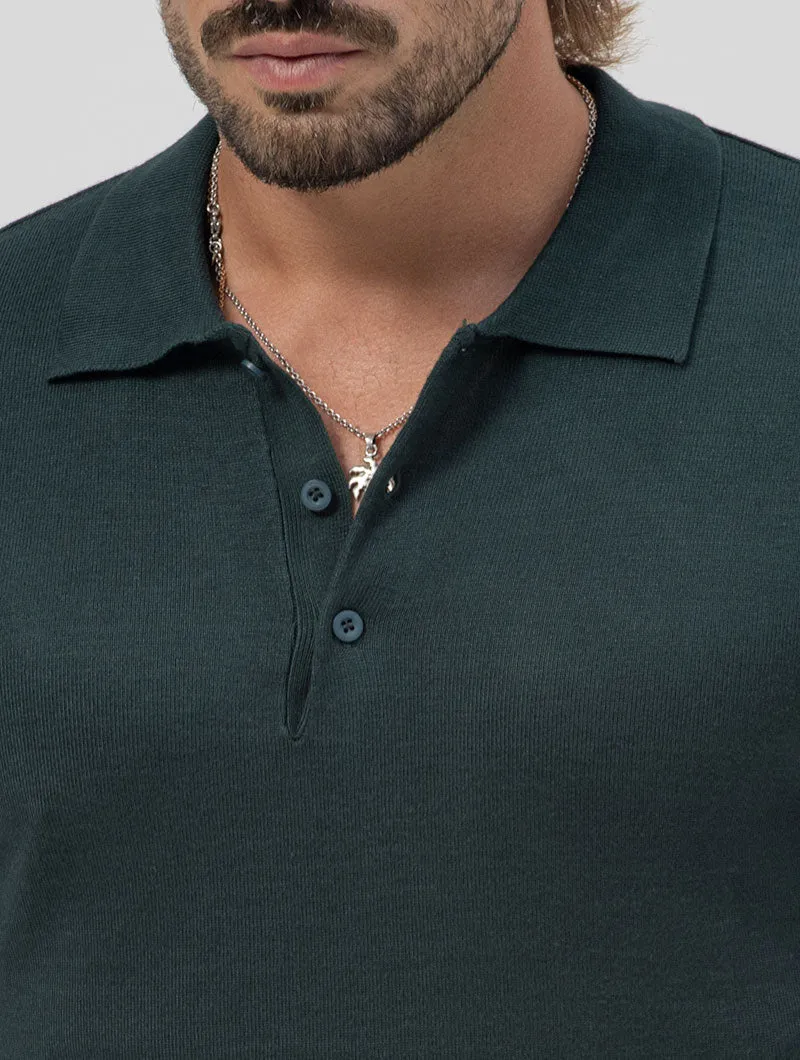 MAGLIONE POLO VERDE