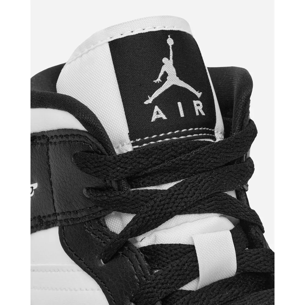 NIKE AIR JORDAN 1 MID NERO BIANCA - DV0991-101