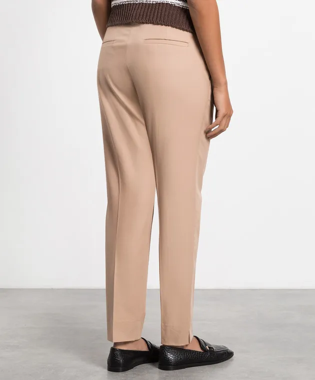 Peserico Pantaloni marrone chiaro P0470701956