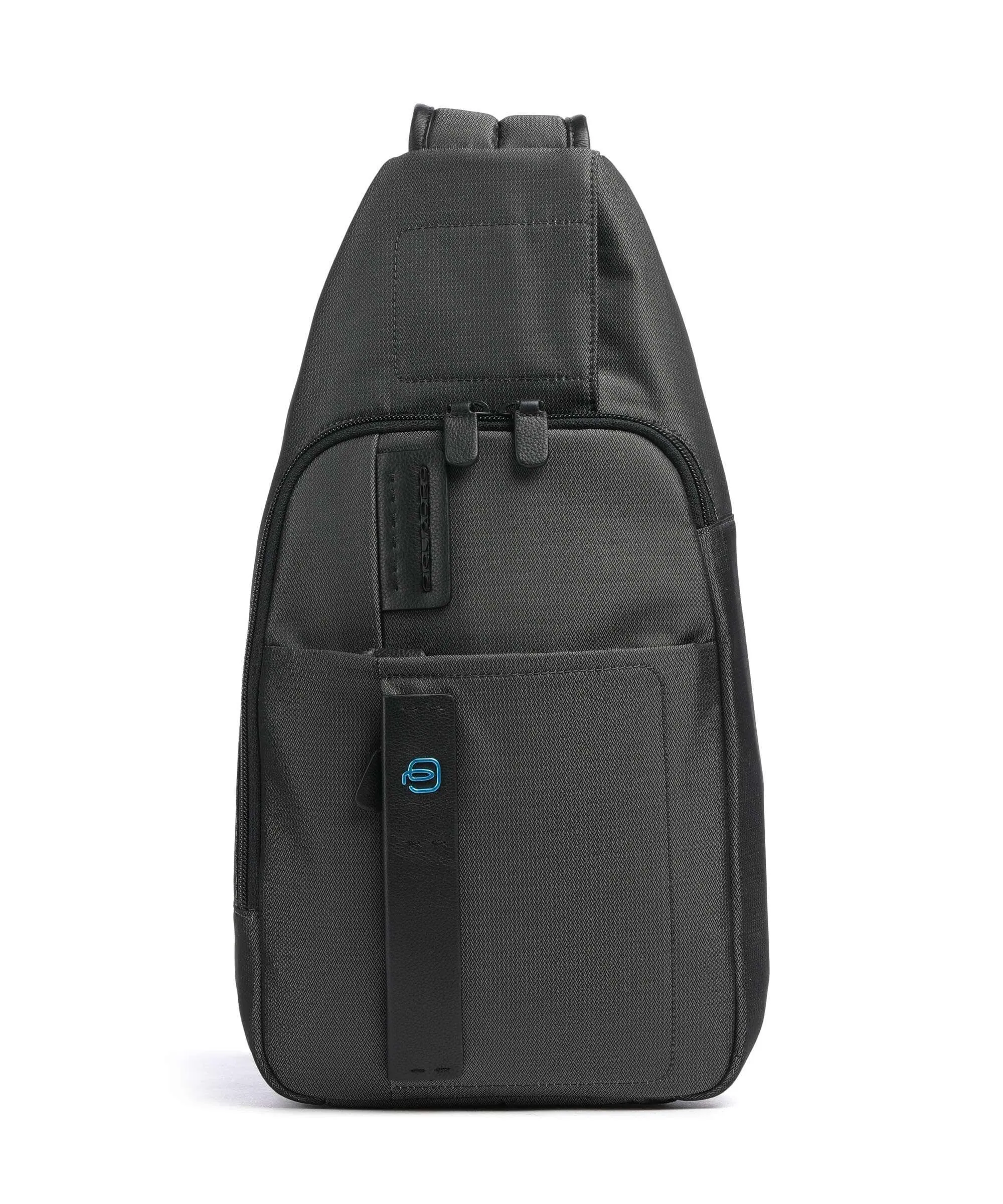  Piquadro P16 Borsa sling tissu grigio  