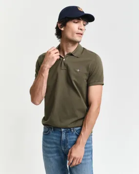 Polo Shield in piqué slim fit    