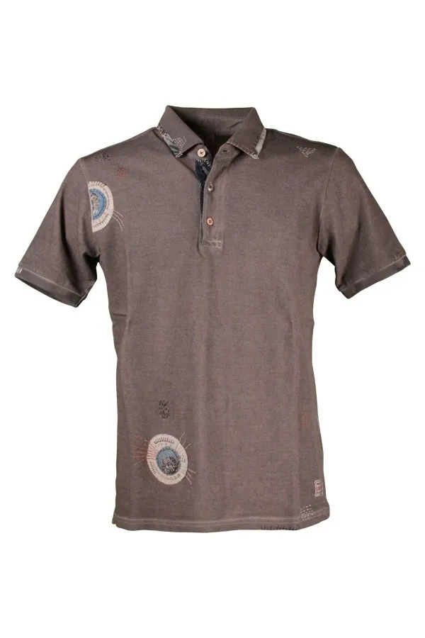 Polo Uomo Bob Marrone