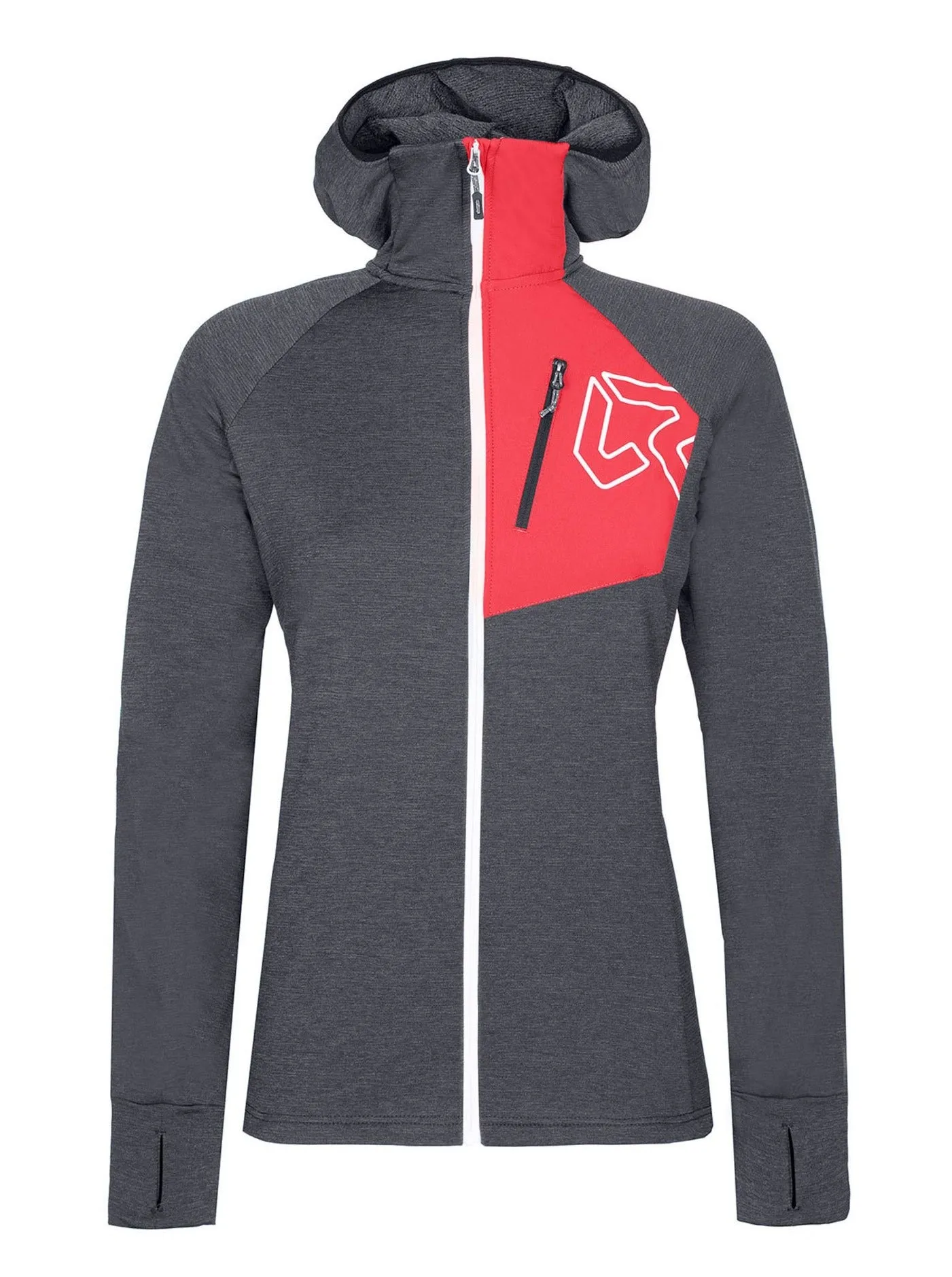 Rock Experience Copperhead felpa tecnica con cappuccio donna