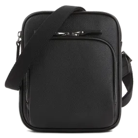  SAISON 1865   CITY - Borsa a tracolla in pelle | Nero