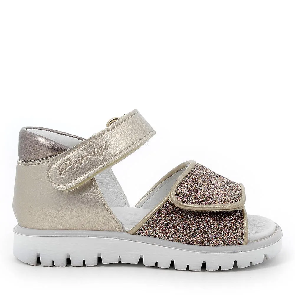 SANDALI PLATINO GLITTER