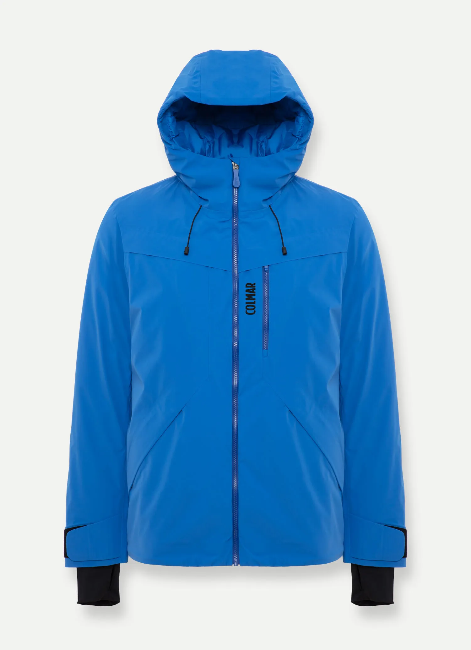 Ski jacket with quilted lining