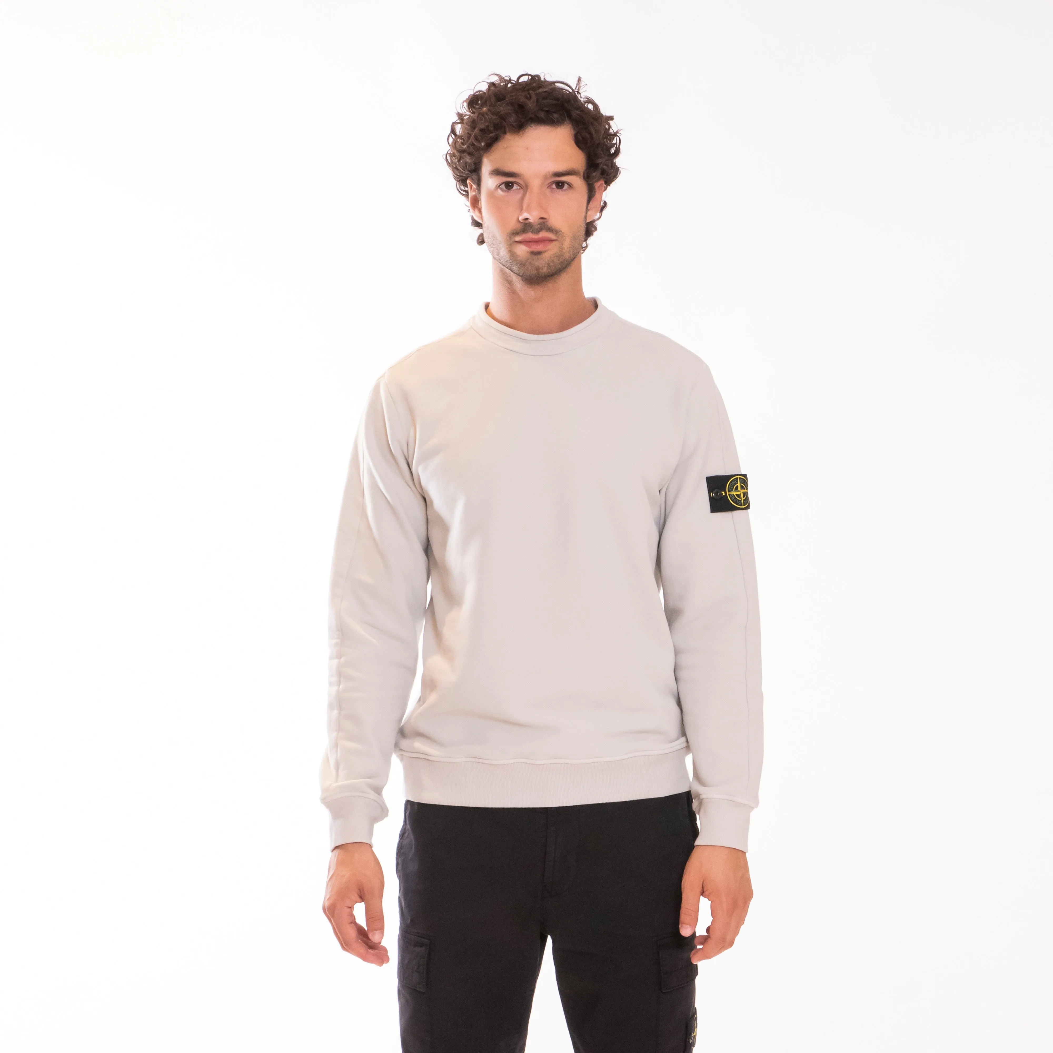 STONE ISLAND SWEATSHIRT ELAS PLASTER