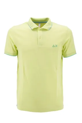Sun 68 Polo with Contrasts / Yellow