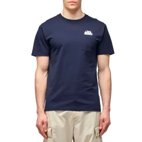 T-Shirt in cotone con logo sul taschino 
