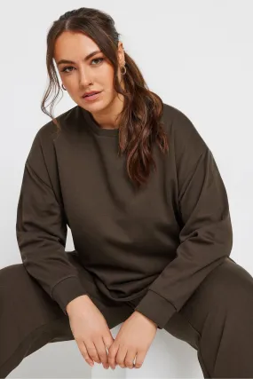Yours Curve Crewneck Sweatshirt    